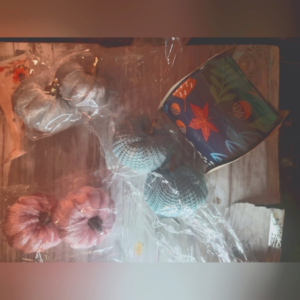Lot of holiday decor
